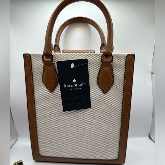 Kate Spade Ellie Mini Tote Warm Gingerbread NWT - Picture 6 of 13